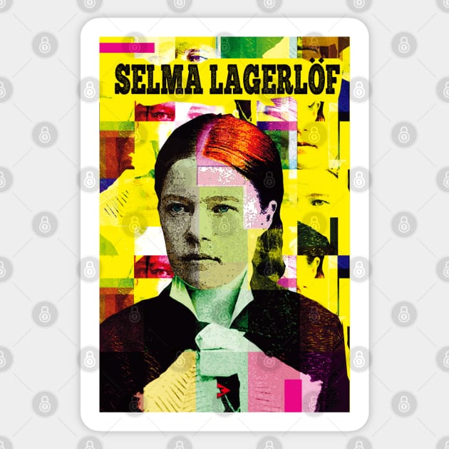 Selma Lagerlöf Sticker by Exile Kings 